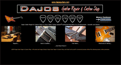 Desktop Screenshot of dajosguitars.com